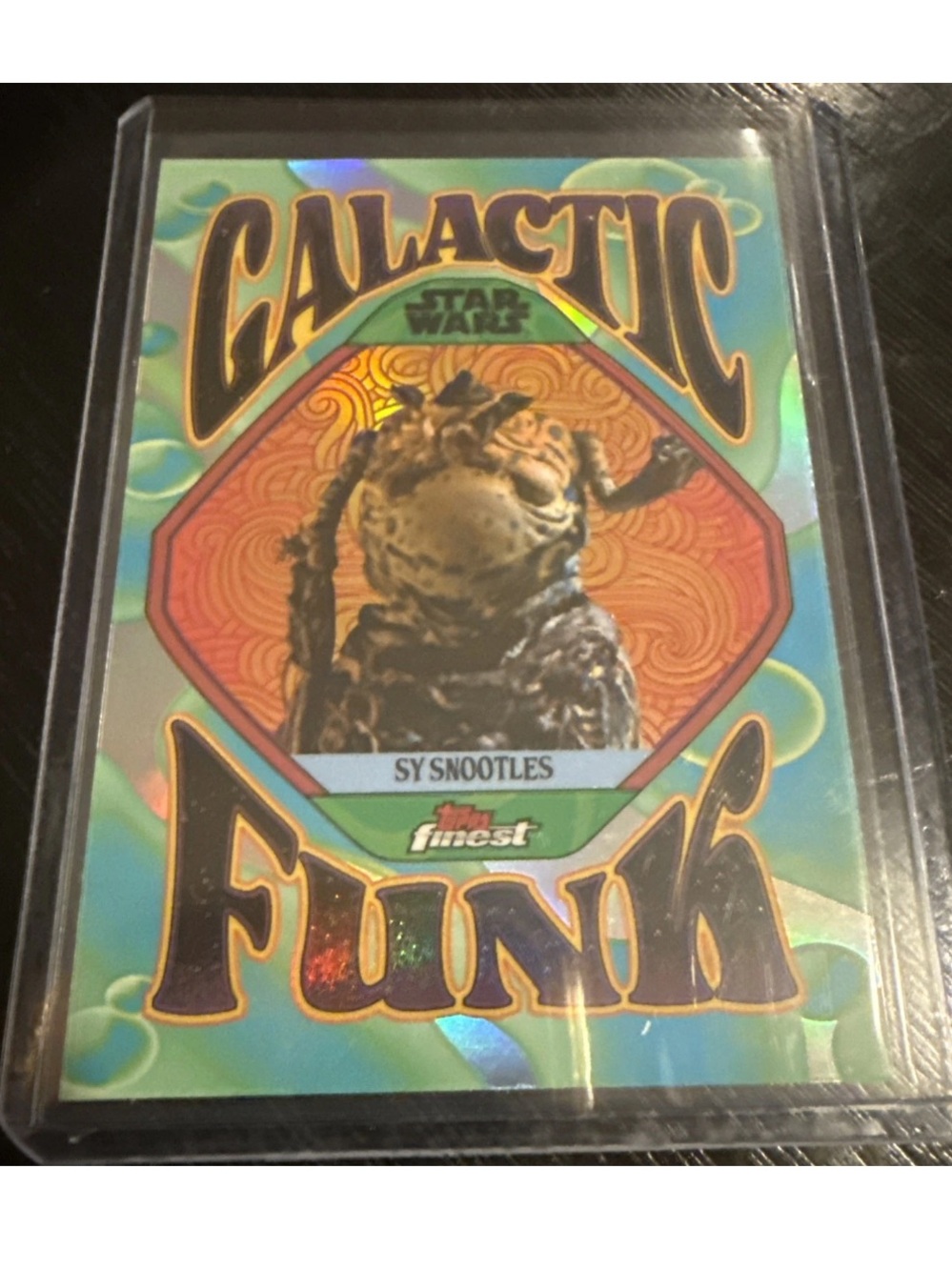 Topps New!  Star Wars 2025 Smugglers Oupost Galactic Funk Sy Snootles # GF-3
